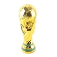 thumbnail image 1 of Réplica del trofeo de fútbol mundial 2026, copa de premio de fútbol de resina sólida, modelo de recuerdos para fanáticos del fútbol, 1 of 5