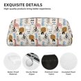 thumbnail image 5 of Goofa Hand Drawn Animals Pattern Leather Pencil Case, Pencil Pouch, Pencil Bag, Pen Case, Pen Pouch, Pen Bag, Pencil Pouches, Pencil Bags,College Pencil Case, 5 of 7