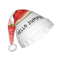 thumbnail image 2 of Cauagu Watermelon Gnome for Adult Christmas Hat,1-Pack Xmas Holiday Hat Santa Hat for Women & Men Festive Headwear Accessories Fit for Christmas/New Year/Party, 2 of 6