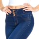 thumbnail image 4 of Jeans Corte Colombiano Mujer Tobillos deshilachados Casual Stone gris 11 Incógnita 110093, 4 of 6