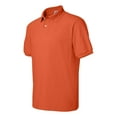 thumbnail image 4 of Hanes Cotton-Blend Men`s Jersey Polo, M, Orange, 4 of 6