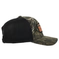 thumbnail image 3 of Mossy Oak Country DNA Structured 6-Panel Trucker Hat – High-Density Patch Logo Camo Meshback Cap, One Size, 3 of 8