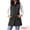 Black, variant on DARING DIVA Women's Stand Collar Sleeveless Puffy Jacket Lightweight Gilet S Black