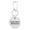 Pickleball Obsessed, variant on Round Pickleball Keychain | PU Leather | 2.5-inch | Carabiner Clip