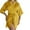 11# Yellow, variant on Sailboat Women's Short Robe Silky Satin Pure Color Bathrobe Bridesmaid Bride Party Kimono V-Neck Sleepwear with Pockets Yellow L