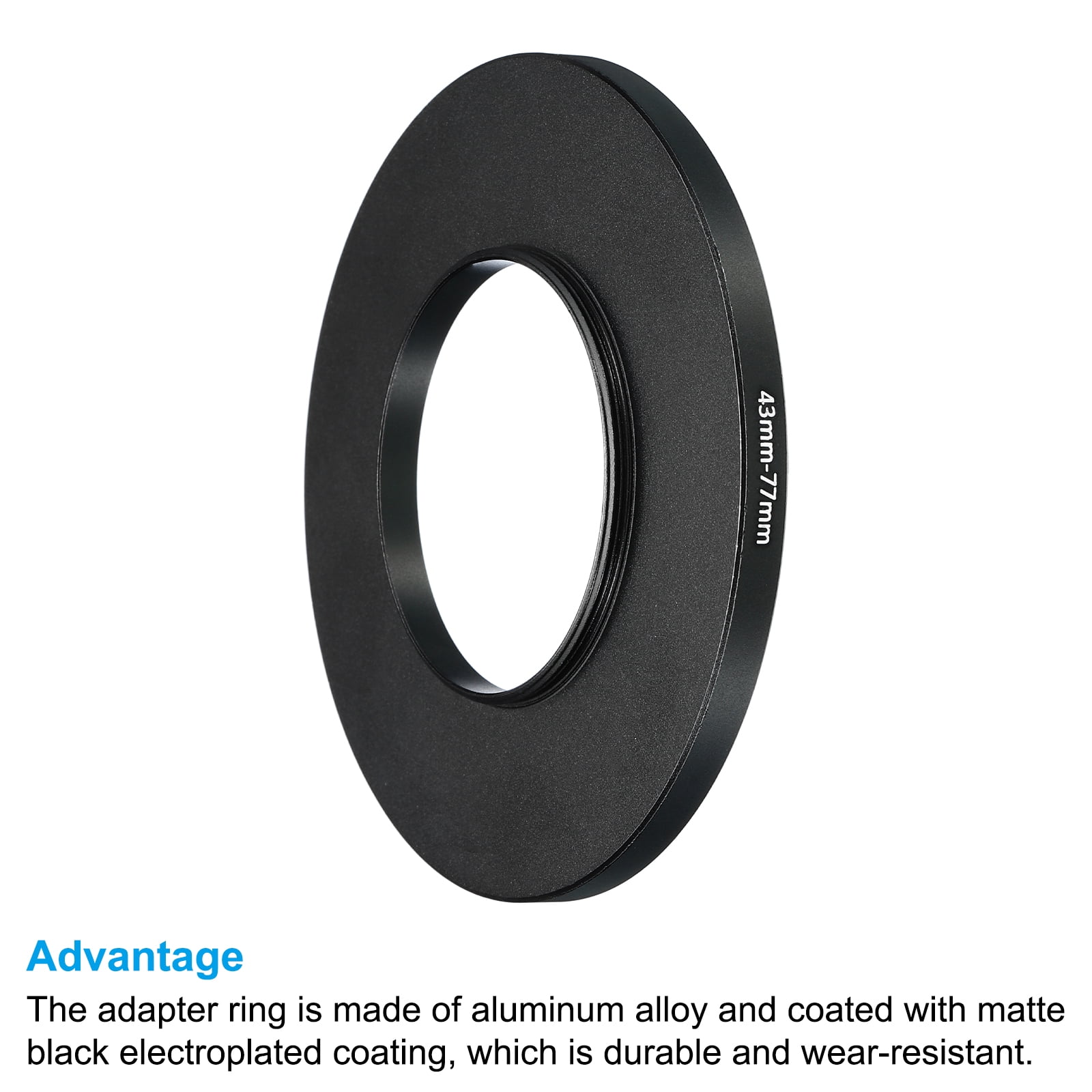 58-62mm Metal Ring/58mm To 62mm Step-Up Ring For Filters,Made Of CNC Machined Space
