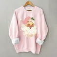 thumbnail image 4 of Deals of the Day,Tarmeek Ugly Christmas Sweater for Women Funny Cute Reindeer Print Long Sleeve Shirts Cute Womens Tops Novelty Xmas Crewneck Sweatshirts,Christmas Gifts for Women, 4 of 5