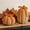 Orange Bow, variant on DN DECONATION Fall Pumpkin Decor, Fake Rattan Pumpkin Decorations for Home