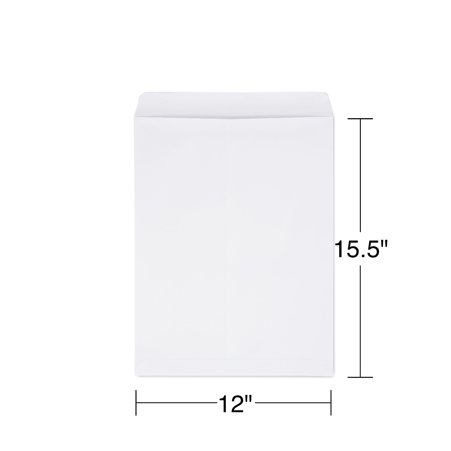Staples Self Seal Catalog Envelopes 12" x 15.5" White 200/Carton ST609123-CCVS