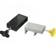 thumbnail image 2 of tredstone Adjustable Window Locks For Sliding Doors Easy To ll Tough On Intruders Sliding Door Child Lock silvery, 2 of 6