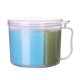 thumbnail image 1 of Práctico desmontable colorido multiusos 3 compartimentos caja de condimentos con cuchara suministros de cocina Gadgets accesorios (redondo, color aleatorio) kaili Sencillez, 1 of 5