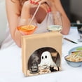 thumbnail image 3 of Yayeee Napkin Holder for Table Set of 2 Kitchen Paper Tissue Organization, Ghost Black Cat Pattern, 3 of 8