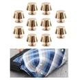 thumbnail image 1 of 10/12 Uds remaches tachuelas de tornillo púas traseras de aleación de zinc collares de perro DIY Leercraft pies tachuelas de metal remache para Oro 10 piezas Macarena Remaches Espárragos Tornillo Atrás, 1 of 8
