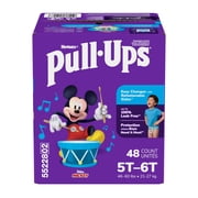 Pull-Ups Boys' Potty Training Pants, 5T-6T (50+ lbs), 48 Count (Select for More)