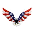 thumbnail image 6 of Hirigin 4th of July Eagle Wall Decor, Flat Metal Patriotic Wall Art Independence Day Decor Party Favor, 6 of 6