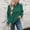 Dark Green, variant on Women's Fall/winter Sweater With Bow Pullover Loose Casual Long Sleeved Sweater Athletic Sweaters for Men Fitted Sweaters Workout Sweater Knit Sweater for Women Quarter Zip Sweater Womens Oversized