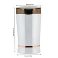 thumbnail image 3 of EIGTHTAILCoffee Grinder Electric  Grains Grinder Electric  Spice Grinder Electric Herb Grinder  Grinder For Coffee Beans Spices With 2 Stainless Steel Blade Red, 3 of 9