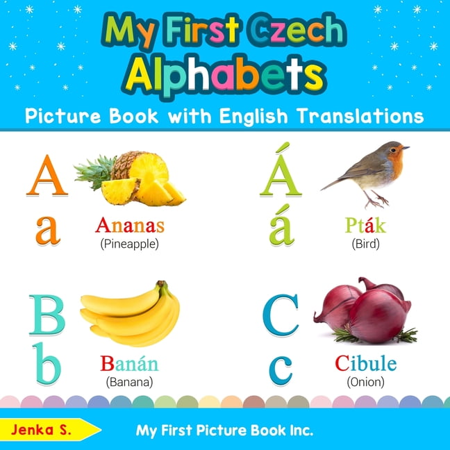 Teach & Learn Basic Czech Words for Children My First Czech Alphabets