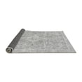 thumbnail image 2 of Ahgly Company Indoor Round Abstract Gray Modern Area Rugs, 8' Round, 2 of 4