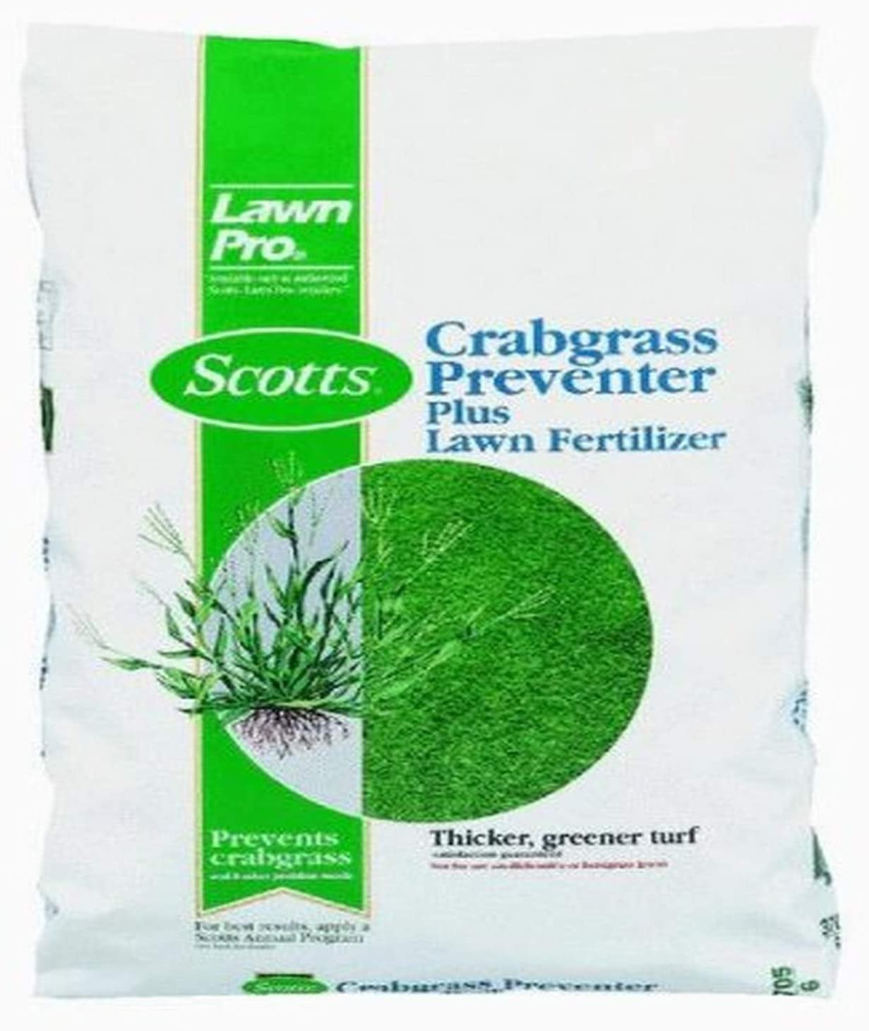 Scotts LawnPro Crab Grass Preventer Plus Lawn Fertilizer 14 lb. 39605
