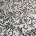 thumbnail image 4 of Paillettes Poudre Sequins Floral Transparent Dentelle Tulle Tissu Robe de Soirée Robe de Performance Tissu de Couture 0.5yard, 4 of 7
