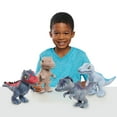 thumbnail image 3 of Jurassic World Blue 7-inch Small Plush Dinosaur, Stuffed Animal, 3 of 3