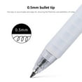 thumbnail image 5 of Matoen Gel Pens, 6 Pack Black Gel Pen Fine Point, Retractable Gel Ink Ballpoint Pens for Smooth Writing (0.5mm), 5 of 7