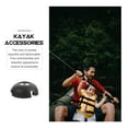 thumbnail image 3 of IFANLANDOR 10Pcs Kayak Rigging Replacement Parts Plastic Black for Boating, 3 of 5