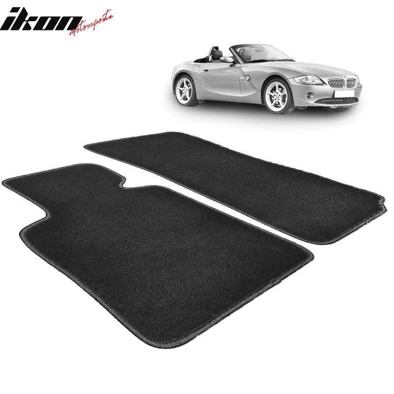 Compatible with 0308 BMW Z4 2Dr OE Factory Style Black Nylon Carpet