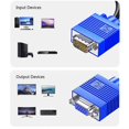 thumbnail image 4 of Flexible VGA Splitter Cable 1 To 2 Port Extender Cord For Clearly Video Output Devices Multicolor, 4 of 4
