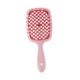 thumbnail image 4 of Cepillo para desenredar el cabello, peine de , cómodo, portátil, cepillo de ventilación curvado multifuncional para cabello largo, corto, grueso Rosa Salvador Cepillo para desenredar el cabello, 4 of 10