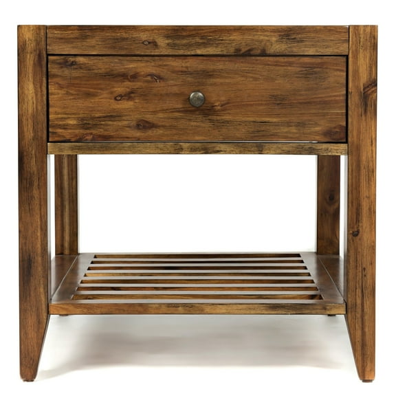 Jofran Beacon Street Modern Essential Solid Wood End Table
