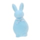 thumbnail image 5 of Mini figura de conejo flocado, estatua de conejito, adorno decorativo de animal, pieza central Azul, 5 of 9
