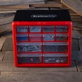 thumbnail image 2 of - 75-ST6067 Storage Drawers-12 Compartment Organizer Desktop or Wall Mount Container- 4 Large and 8 Small Bins for Hardware, Beads, Jewelry, and More by, 2 of 6