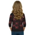 thumbnail image 6 of Grblisyd Boys Girls Halloween 3/4 Sleeve Shirt Pumpkin Ghost Graphic T-Shirt Tee Top Kid Fashion Fall Crew Neck Clothes, 6 of 6