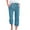 Blue, variant on cllios Under $5 Women's Plus Size Cotton Linen Pants Summer High Waist Pant Casual Drawstring Comfy Trousers Lounge Palazzo Pants