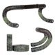 thumbnail image 1 of Cinta para manillar de bicicleta, cintas para barra de dos colores, 2 rollos de superficie de cuero Pu, envolturas para manillar de bicicleta de espuma Eva con tapones finales, 1 of 5