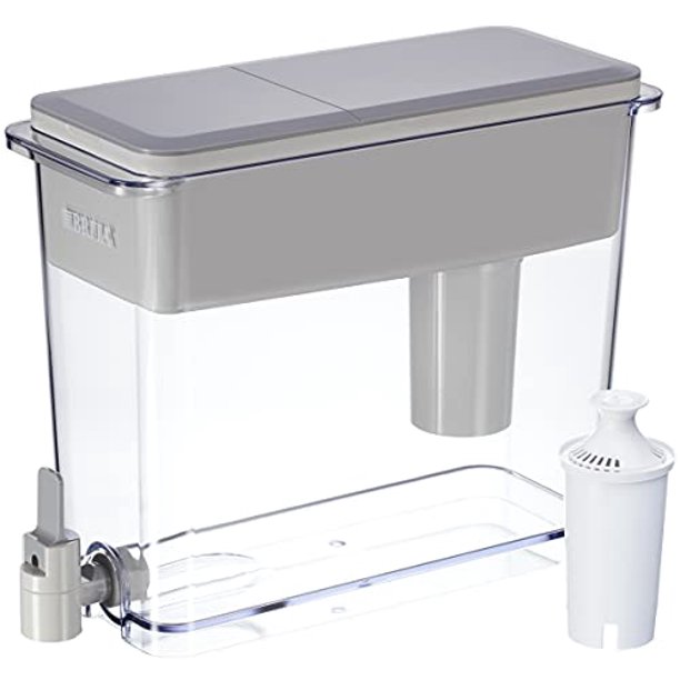 Brita Ultramax Water Filter Dispenser, 18 Cup Gray