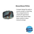 thumbnail image 2 of Rottweiler Dog Standing Small Travel Handbag Pill Box Case, 2 of 6
