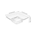 thumbnail image 2 of HOMEMAXS 2pcs Compact Glass Soap Dish For Bathroom And Kitchen Elegant Soap Holder With Anti-Slip Design Wear-Resistant For Sink Vanity Decorative And Functional Soap Tray, 2 of 8