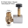 thumbnail image 3 of BTOER Air Compressor Pump Power Off Exhaust Solenoid Valve Unloading Bleed Check Valve Air Compressors Air Tools Accessories, 3 of 9