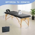 thumbnail image 3 of Cama de Masaje MEDU Color Negro - Profesional, Plegable y Fácil de Transportar, 3 of 8