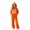 Orange, variant on Gaexia Girls Halloween Hoodie and Pants Set Pumpkin Print Outfit Cozy Fall Festive Wear for Kids Back to School Tracksuit