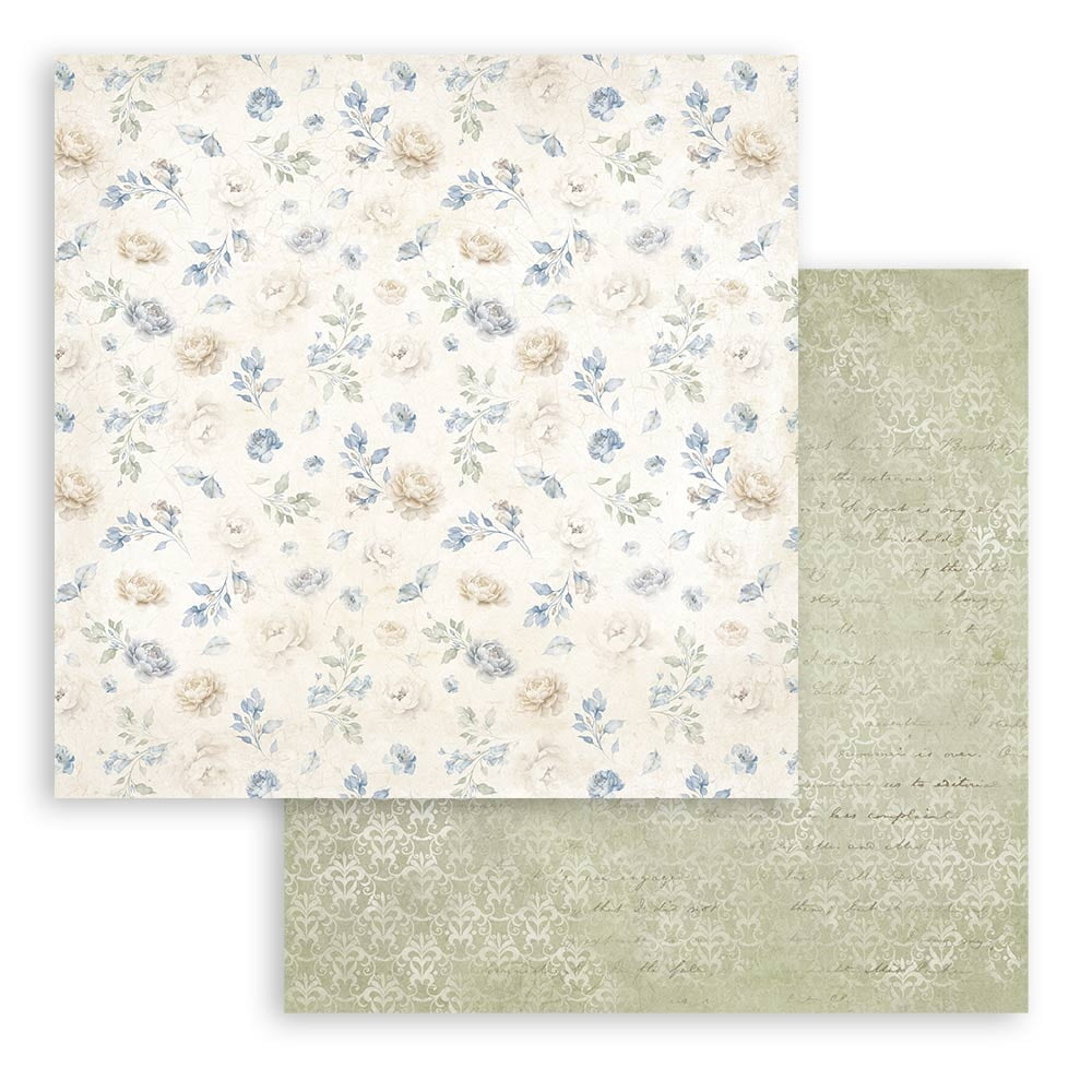 Stamperia Double-Sided Paper Pad 12"X12" 10/Pkg-Timeless, 10 Designs/ 1 Each
