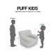 thumbnail image 5 of Puff Coprire Silón Infantil 3 a 10 años para Niños Cuarto Juegos Relleno Azul-carros, 5 of 5
