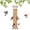 Bronze, variant on Kingsyard Metal Tube Bird Feeders for Outdoors Hanging, Bronze