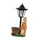 thumbnail image 5 of Estatua decorativa de ardilla solar para jardín, escultura de resina para patio, hogar, mujer A, 5 of 9