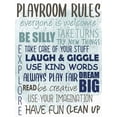 thumbnail image 2 of Allen, Kimberly 15x18 White Modern Wood Framed Museum Art Print Titled - Playroom Rules Forest, 2 of 4