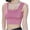 Pink, variant on IROINNID Sports Bras for Women Yoga Bra Top Bra No rims Underwear Base Vest Style Sports Base Underwear,Black