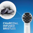 thumbnail image 2 of Oral-B Pro 100 Charcoal, Battery Powered Toothbrush, Black, 2 of 9
